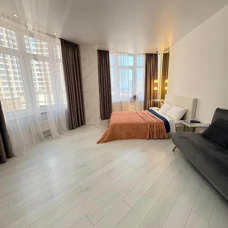 каманіна преміум-студія з видом на море -45перлина Apartment Odesa