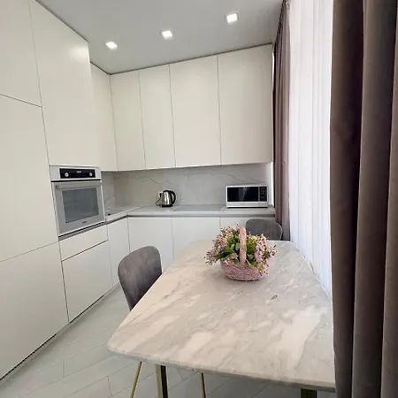 Apartment каманіна преміум-студія з видом на море -45перлина