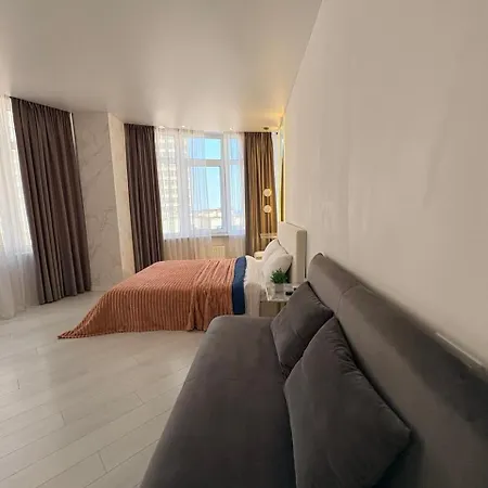 Apartment каманіна преміум-студія з видом на море -45перлина *