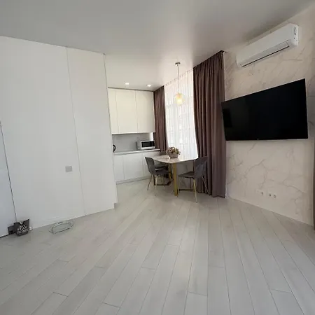 Apartmán каманіна преміум-студія з видом на море -45перлина Oděsa